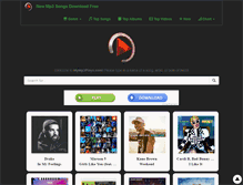 Tablet Screenshot of mymp3plays.com